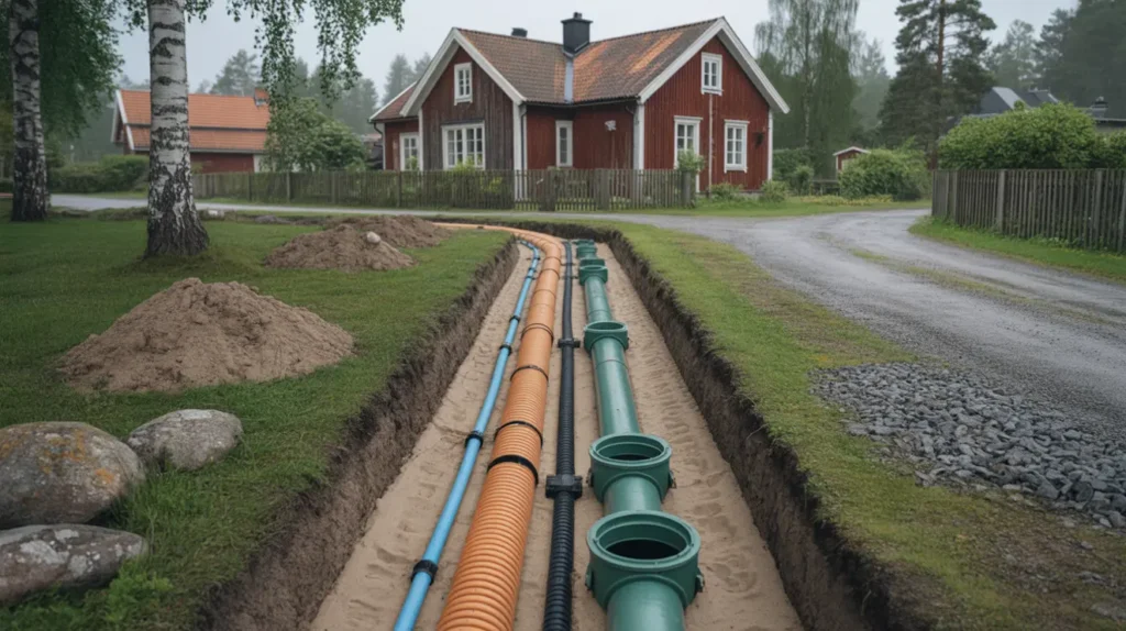 samordna schakt f r el fiber vatten och avlopp spara tid pengar och gr vyta p tomten